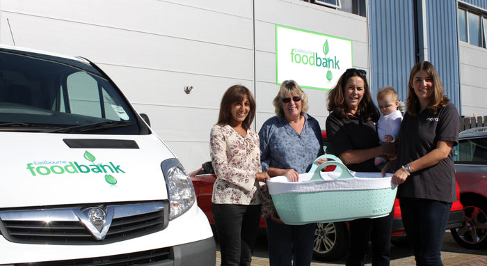 Moba donates to the Eastbourne Foodbank